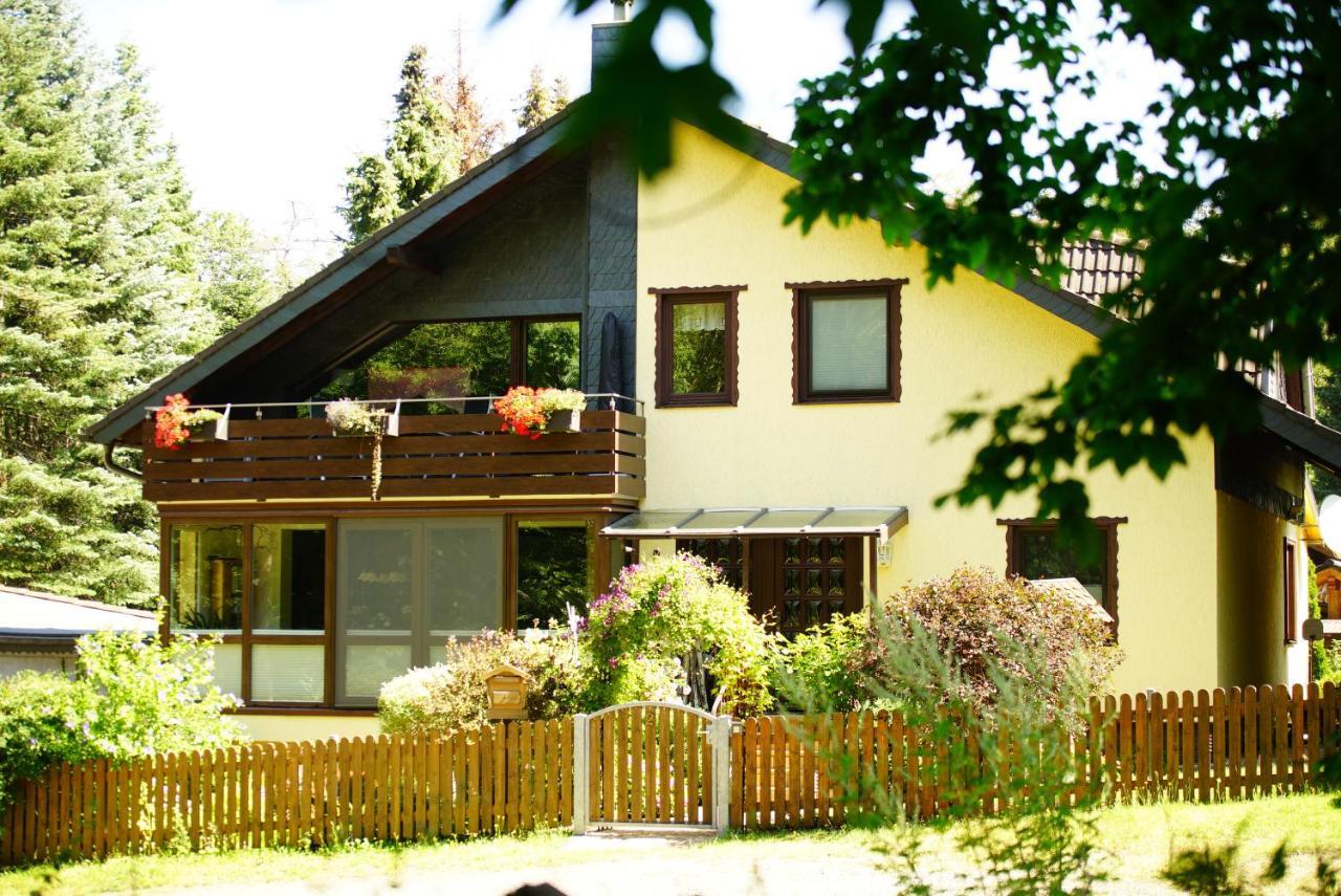 Ferienwohnung im Wald mit Kamin Bad Harzburg Exterior foto