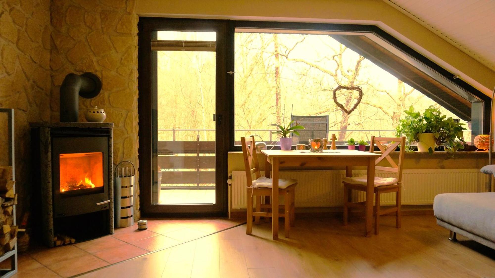 Ferienwohnung im Wald mit Kamin Bad Harzburg Exterior foto
