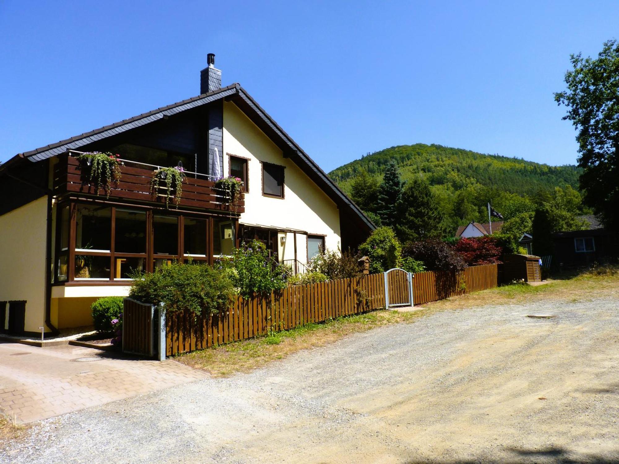 Ferienwohnung im Wald mit Kamin Bad Harzburg Exterior foto