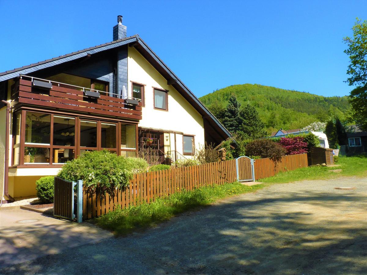 Ferienwohnung im Wald mit Kamin Bad Harzburg Exterior foto